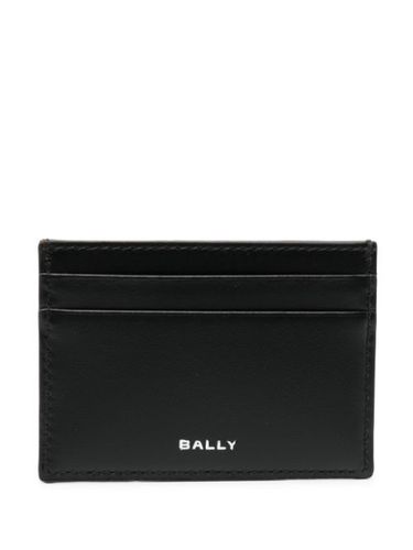 Porte-cartes à détail rayé - Bally - Modalova