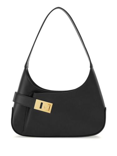 Sac porté épaule Hobo médium en cuir - Ferragamo - Modalova