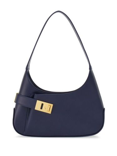 Sac porté épaule Hobo médium en cuir - Ferragamo - Modalova