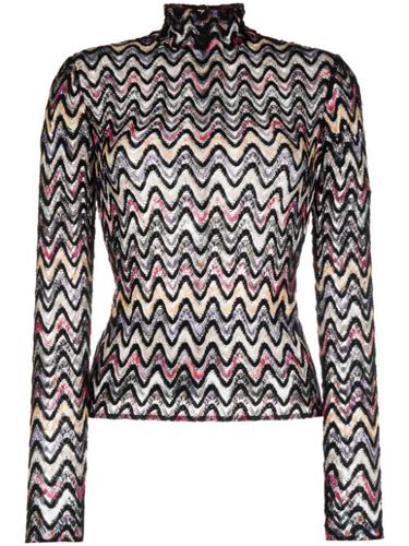 Missoni haut à motif zigzag - Noir - Missoni - Modalova