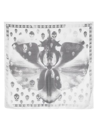 Foulard Orchid Classic Skull - Alexander McQueen - Modalova