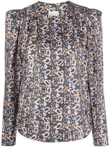 Blouse Lensy à fleurs - ISABEL MARANT - Modalova