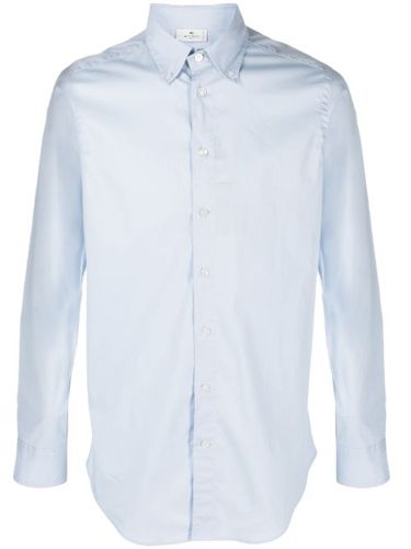 ETRO polo à col boutonné - Bleu - ETRO - Modalova