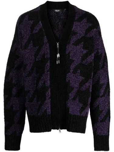 Cardigan à motif pied-de-poule - FIVE CM - Modalova