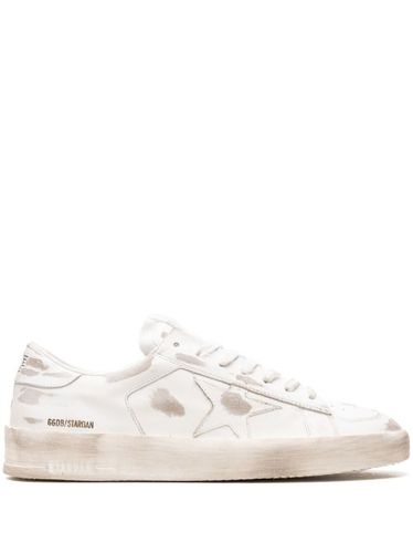 Baskets Stardan ""white/beige"" en cuir" - Golden Goose - Modalova