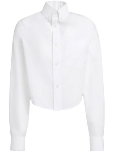 Chemise en coton à coupe crop - Marni - Modalova