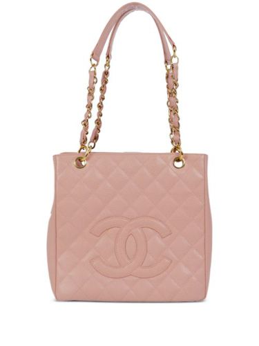 Sac cabas à matelassage losanges (2003) - CHANEL Pre-Owned - Modalova