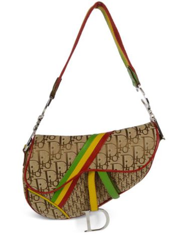 Sac porté épaule Rasta Trotter Saddle (2004) - Christian Dior Pre-Owned - Modalova