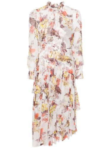 Robe mi-longue Matchmaker à volants superposés - ZIMMERMANN - Modalova