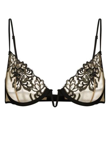 Soutien-gorge Cezanne à fleurs brodées - Kiki de Montparnasse - Modalova