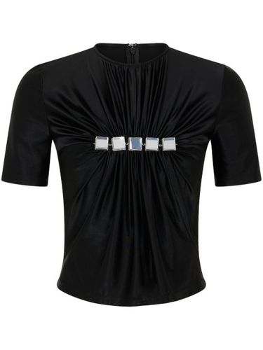 Haut orné de pierres à effet drapé - Rabanne - Modalova