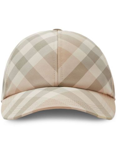 Casquette à carreaux - Burberry - Modalova