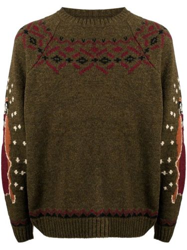 Pull en maille à motif intarsia - KAPITAL - Modalova