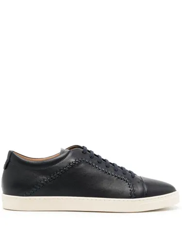 Baskets à détails de coutures - Giorgio Armani - Modalova