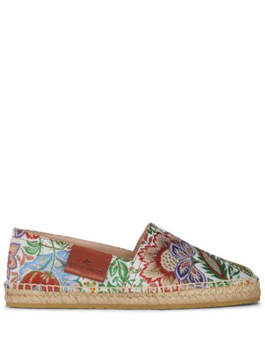 Espadrilles à logo appliqué - ETRO - Modalova