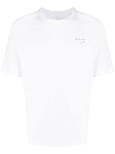 T-shirt en coton à logo imprimé - rag & bone - Modalova