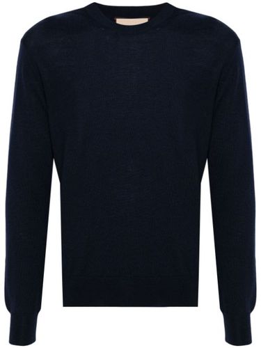 Pull en laine à logo brodé - Gucci - Modalova