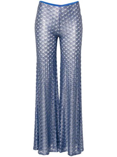 Pantalon évasé à effet en dentelle - Missoni - Modalova