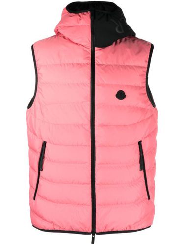 Gilet matelassé à patch logo - Moncler - Modalova