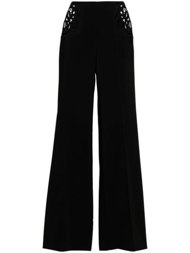 Pantalon de costume évasé en broderie anglaise - Stella McCartney - Modalova