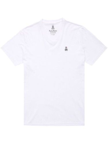 T-shirt à col v - Psycho Bunny - Modalova