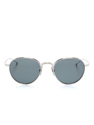 Lunettes de soleil à monture ronde - Thom Browne Eyewear - Modalova