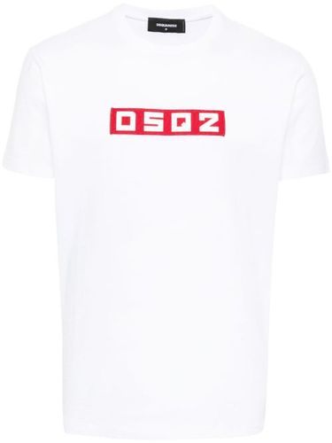 T-shirt à appliqué logo - DSQUARED2 - Modalova