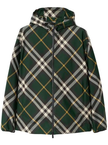 Veste zippée à carreaux - Burberry - Modalova