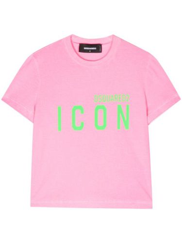 T-shirt Spray Icon en coton - DSQUARED2 - Modalova