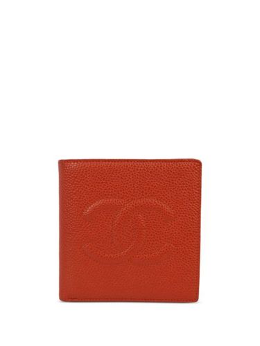 Portefeuille pliant en cuir (1998) - CHANEL Pre-Owned - Modalova