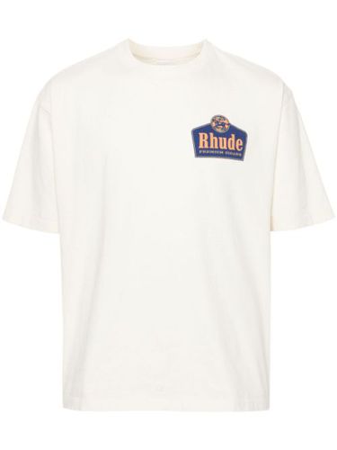 T-shirt en coton à logo imprimé - RHUDE - Modalova