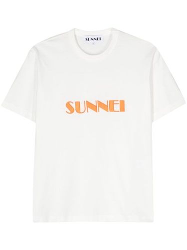 Sweat en coton à logo brodé - Sunnei - Modalova