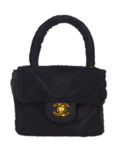 Mini sac à main carré (1992) - CHANEL Pre-Owned - Modalova