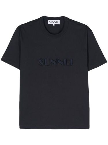 Sweat en coton à logo brodé - Sunnei - Modalova