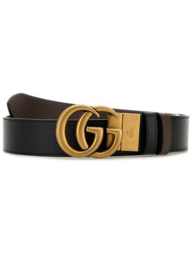 Ceinture Double G en cuir - Gucci - Modalova