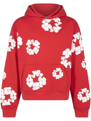 Hoodie Wreath en coton - Denim Tears - Modalova