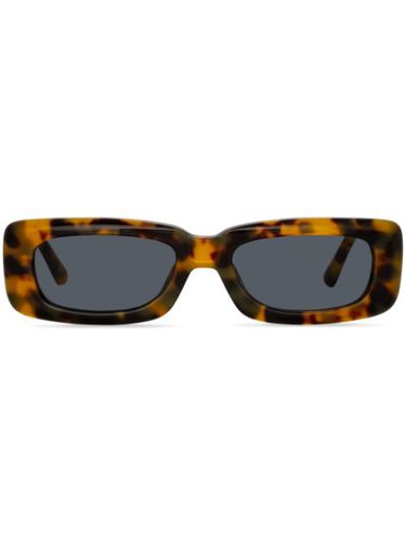 X The Attico lunettes de soleil Mini Marfa à monture rectangulaire - Linda Farrow - Modalova