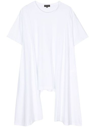 T-shirt en coton à détail drapé - Comme des Garçons Homme Plus - Modalova