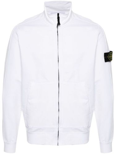 Hoodie zippé à motif Compass signature - Stone Island - Modalova