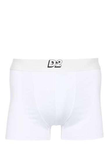 Culotte en dentelle à bande logo - DSQUARED2 - Modalova