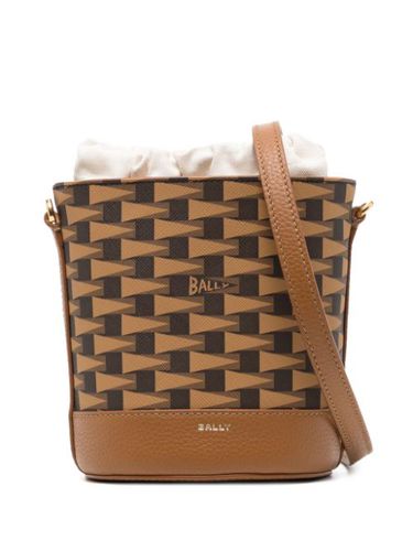 Mini sac seau à logo - Bally - Modalova