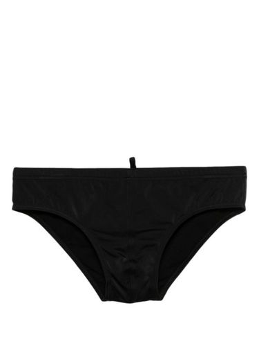 Slip de bain à logo imprimé - DSQUARED2 - Modalova