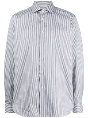 Chemise en coton à rayures - Corneliani - Modalova