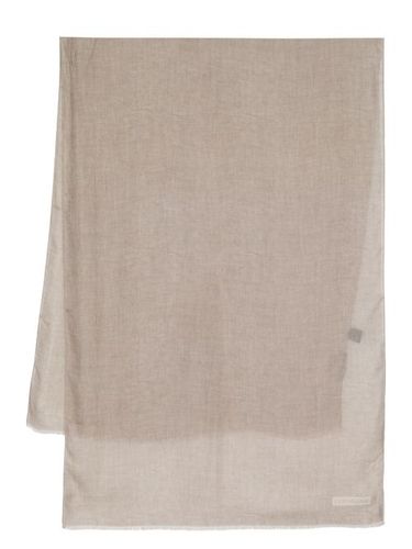 Écharpe rectangulaire à patch imprimé - Corneliani - Modalova