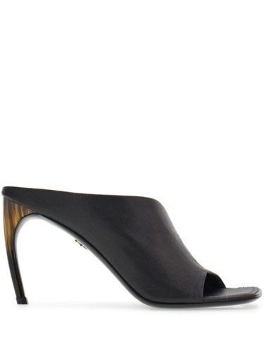 Mules Curved 85 mm en cuir - Ferragamo - Modalova