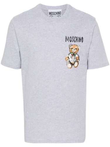 T-shirt en coton à imprimé Teddy Bear - Moschino - Modalova