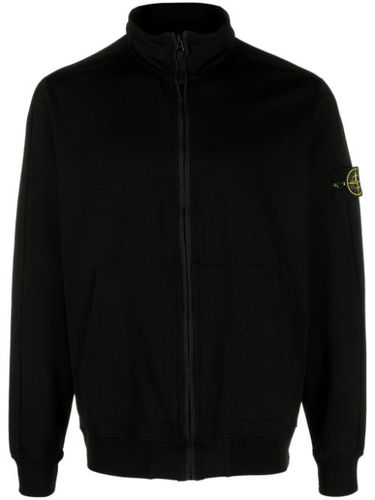 Veste matelassée à patch logo - Stone Island - Modalova