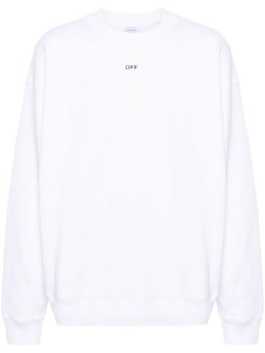 Sweat en coton à logo brodé - Off-White - Modalova