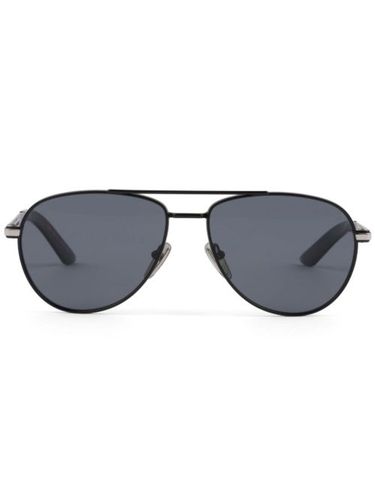 Lunettes de vue à monture pilote - Prada Eyewear - Modalova