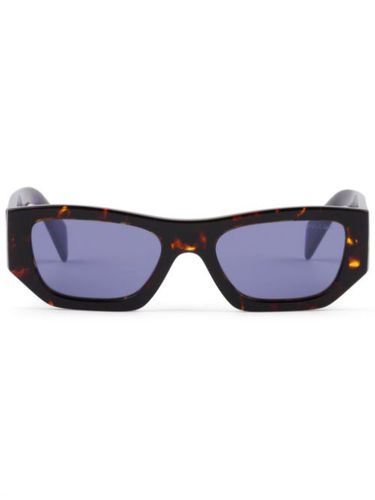 Lunettes de soleil rectangulaires à logo - Prada Eyewear - Modalova